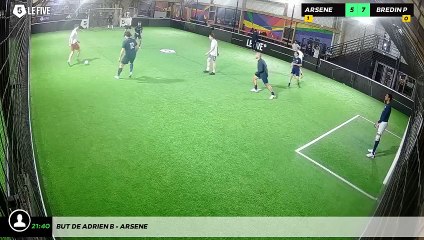 But de Adrien B - Arsene