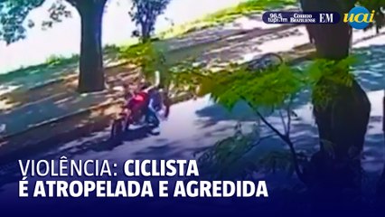 Ciclista é agredida e roubada na Pampulha; veja imagens