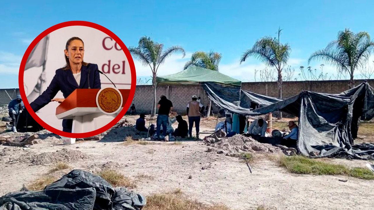 Gobierno de Claudia Sheinbaum manchado con hornos clandestinos en rancho de Teuchitlán, Jalisco