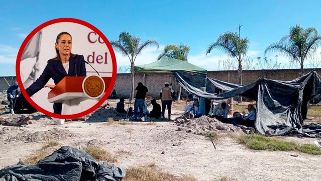 Gobierno de Claudia Sheinbaum manchado con hornos clandestinos en rancho de Teuchitlán, Jalisco
