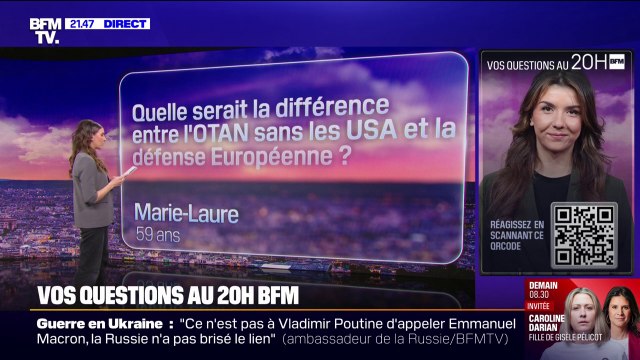 VOS QUESTIONS - Quelle serait la différence entre l'OTAN sans les États-Unis et la défense européenne ?