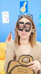 Cardboard Makeup at School! 🎨💄 A Totally Unique Transformation! #cardboard