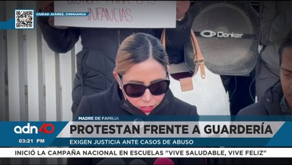 Padres de familia se manifiestan en guardería de Ciudad Juárez por casos de abuso sexual