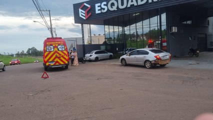 Homem fica ferido após acidente no Bairro Parque São Paulo