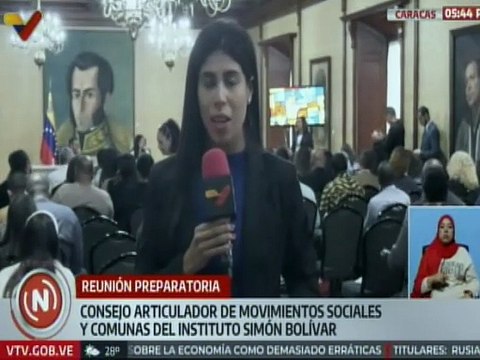 Caracas | Representantes de movimientos sociales y comunales participaron en el Comité Simón Bolívar