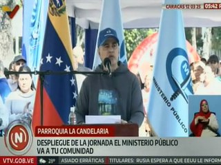 Ministerio Público realiza jornada de calle en los 24 estados atendiendo a más de 2.3 millones de personas