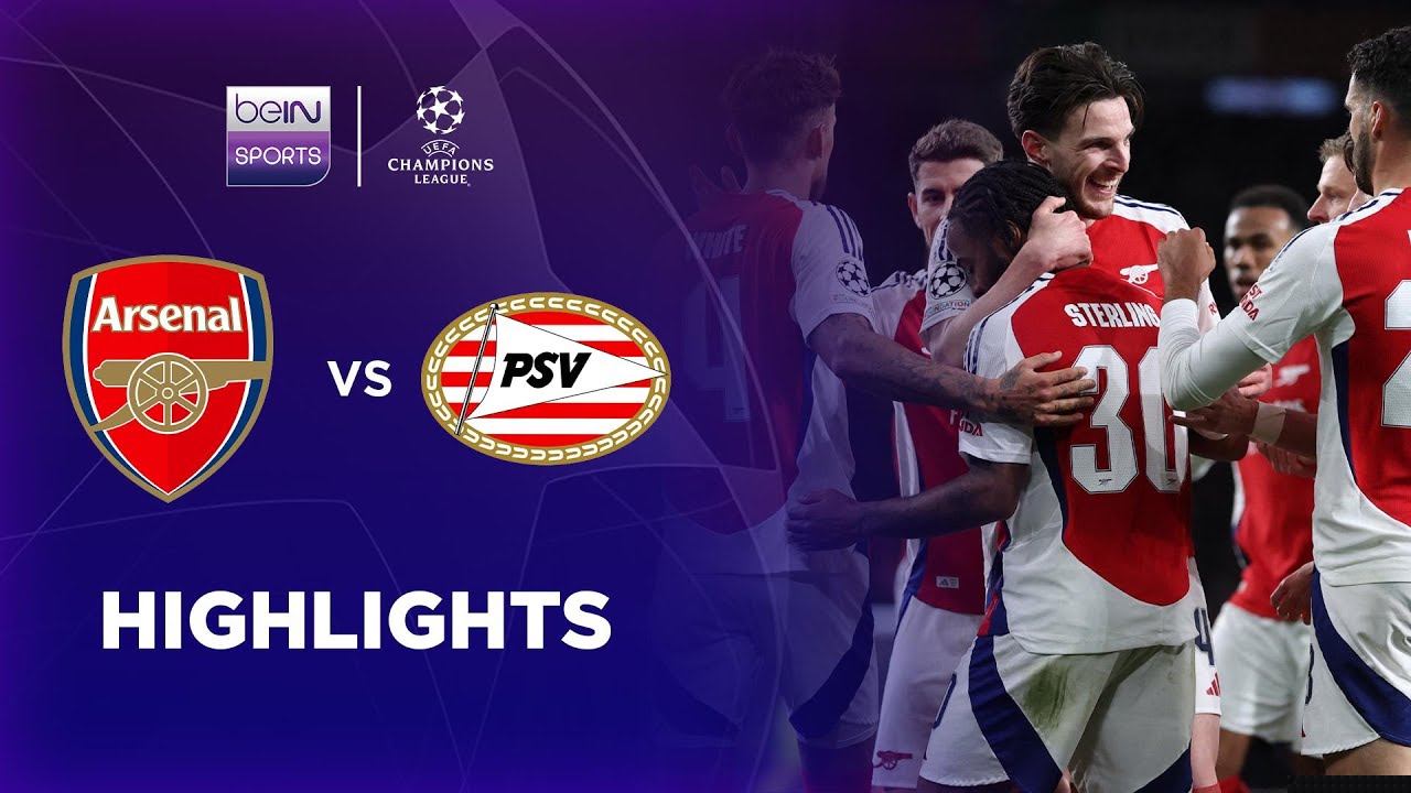 Arsenal vs. PSV - Game Highlights