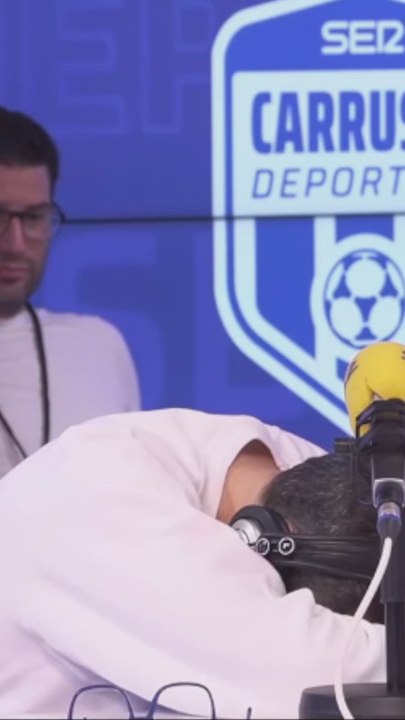 La reacción de Roncero al penalti fallado de Vinicius