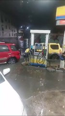 Chuva intensa gera alagamento no Rio