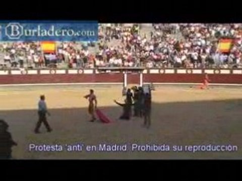 Incidentes de 'antis' en Madrid