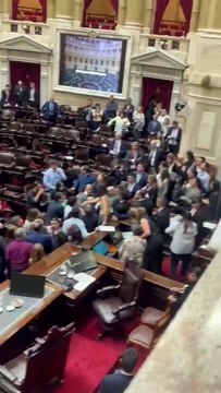 Gritos y reproches en Diputados (2)