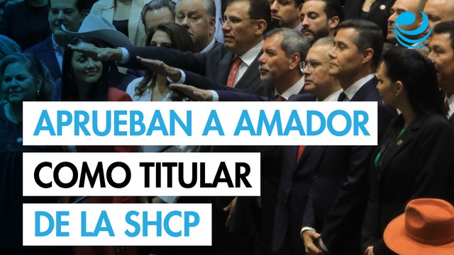 Diputados aprueban de forma unánime a Edgar Amador Zamora como nuevo secretario de Hacienda