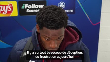 Lille - David : "Peut-être que le fait de mener 1-0 nous a fait mettre le frein à main"
