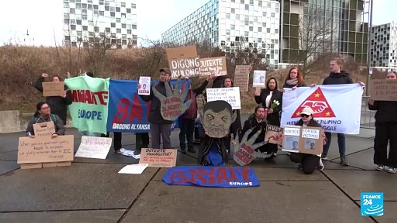 Duterte llega a Países Bajos para su traslado a celda de la CPI