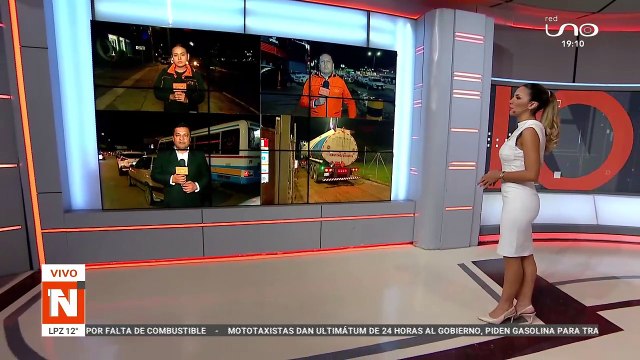 Choferes toman ambas vías del segundo anillo Av. Grigotá en busca de combustibles