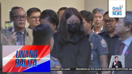 NBI, inirekomenda sa DOJ na kasuhan si Alice Guo at ilang opisyal at empleyado ng PAGCOR kaugnay sa ilegal na POGO | Unang Balita