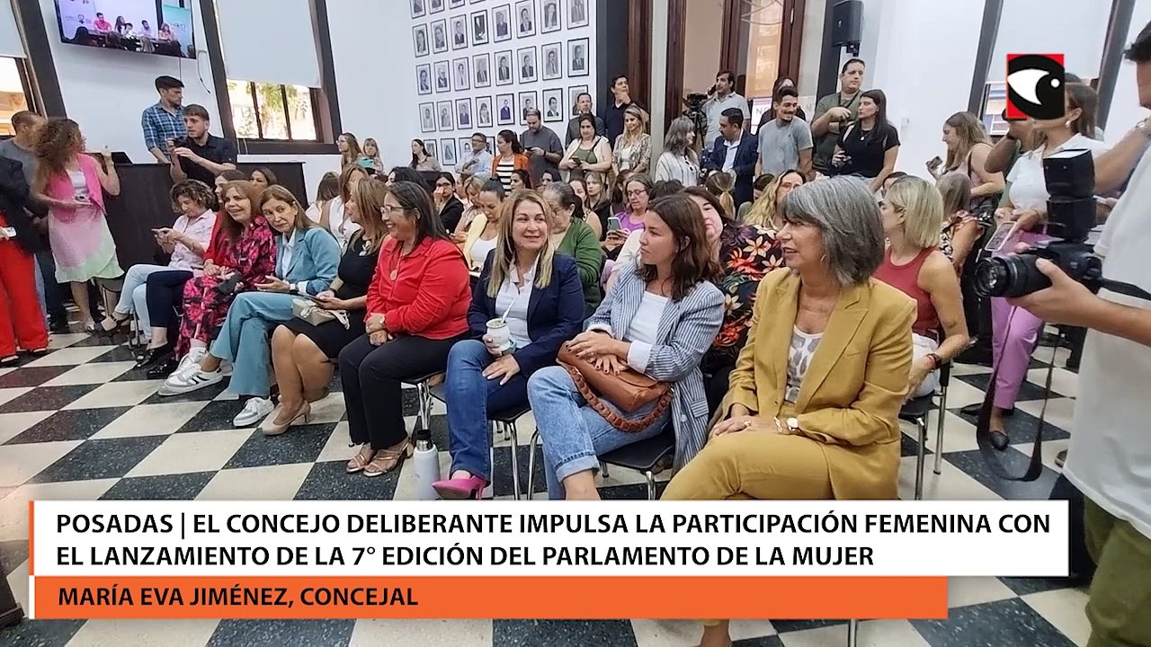 Posadas | El Concejo Deliberante impulsa la participación femenina con el lanzamiento de la 7° edición del Parlamento de la Mujer