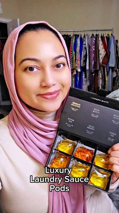 Luxury Laundry Sauce Premium Scented Pods @Laundry Sauce #laundrysauce #laundry #luxuryhomes #luxurylaundrydetergent #liquiddetergent