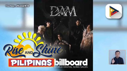TALK BIZ | Comeback single ng SB19 na 'DAM', No.1 sa Billboard World Digital Song Sales chart