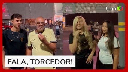 Torcedores do Corinthians revelam expectativas para decisão contra o Palmeiras