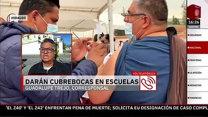 Ante casos de tos ferina, distribuirán cubrebocas en escuelas de Hidalgo
