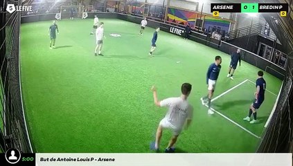ARSENE - BREDIN PRAT FC 12/03 à 21:35 - Football Terrain 1 (LeFive P18)