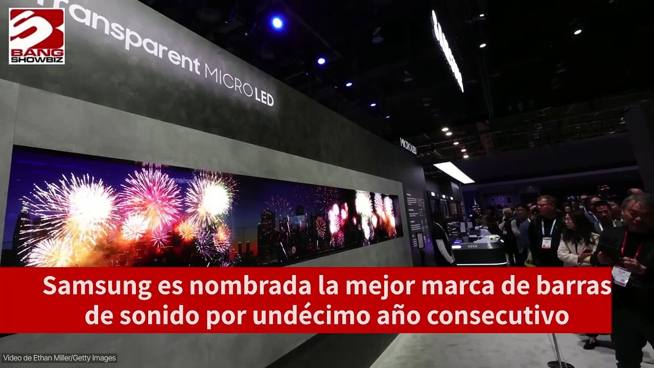 Samsung es nombrada la mejor marca de barras de sonido por undécimo año consecutivo