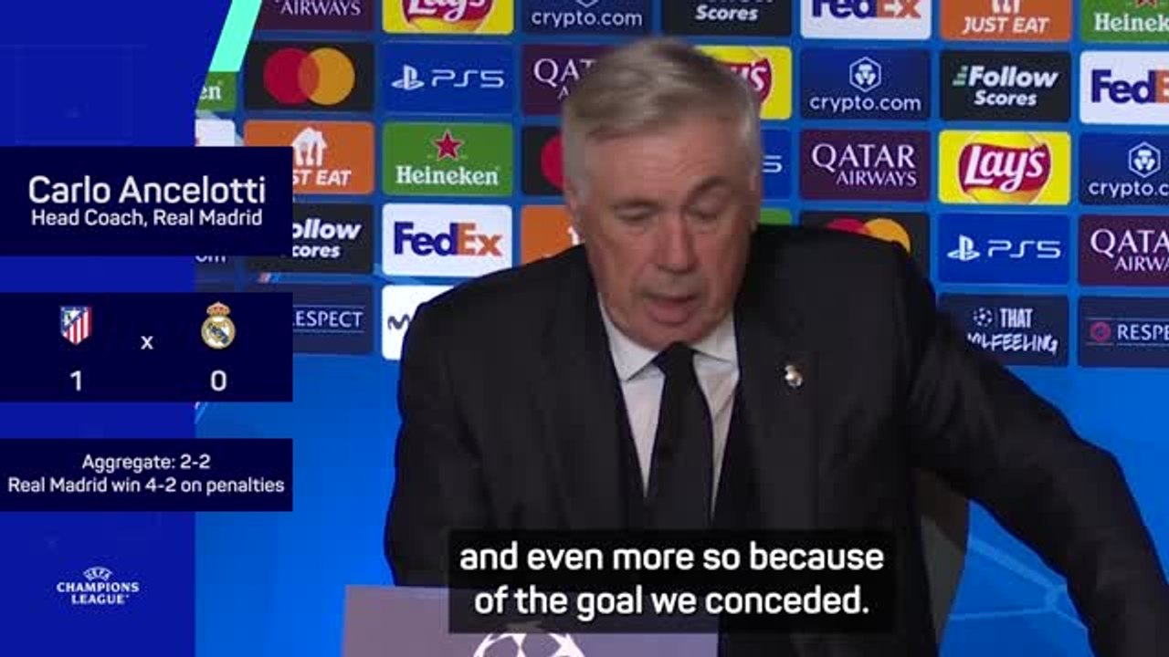 Ancelotti breaks down Real Madrid's dramatic shootout win over rivals Atletico