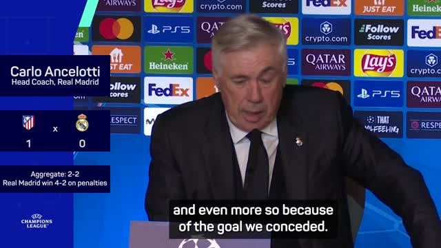 Ancelotti breaks down Real Madrid's dramatic shootout win over rivals Atletico