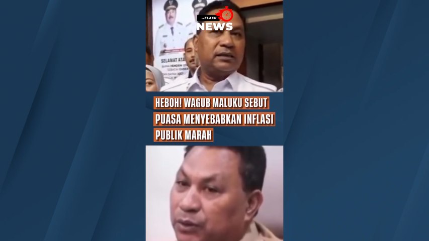 Heboh! Wagub Maluku Sebut Puasa Menyebabkan Inflasi, Publik Marah