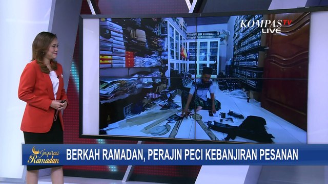 Berkah Ramadan, Perajin Peci di Kudus Selesaikan 1.000 Buah Pesanan Peci
