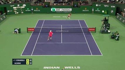 Indian Wells - Alcaraz dans le dernier carré sans perdre un set