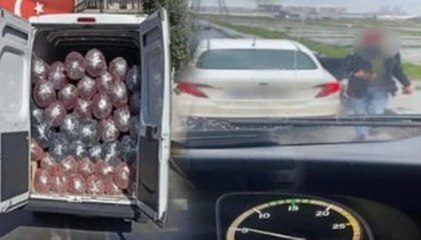 Şoförün ellerini bağlayıp 1,7 milyon liralık kumaşı gasbettiler; yakalanınca 'şaka yapacaktık' dediler