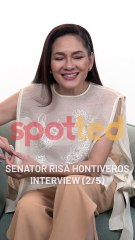 We spoke with Senator Risa Hontiveros about her mindset in her everyday life