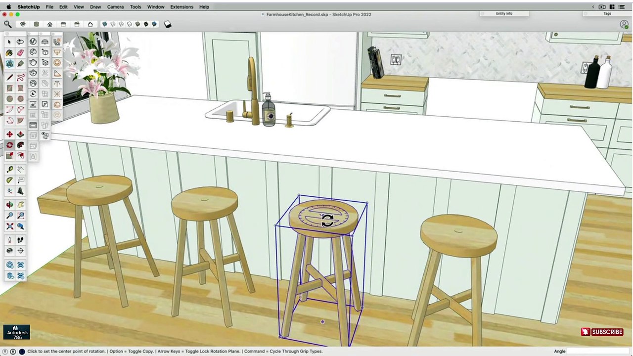 Exercise Files: Review v - Ray Interiors | Part # 01 | #architecture #sketchup #interiordesign #Autodesk #civil3d