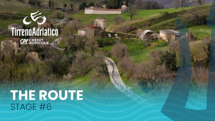 Tirreno Adriatico 2025 | Stage 6: The Route