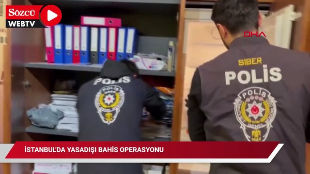 İstanbul'da yasa dışı bahis operasyonu: Flash Haber Tv'nin de aralarında olduğu 23 şirkete el konuldu
