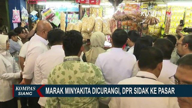 Sidak Minyakita di Pasar Kramat Jati, Ini Hasil Temuan Sufmi Dasco Bersama Komisi VI DPR