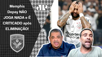 "O MEMPHIS DEPAY SUMIU!!! NÃO FEZ NADA, o Corinthians FOI ELIMINADO na Pré-Libertadores e..."