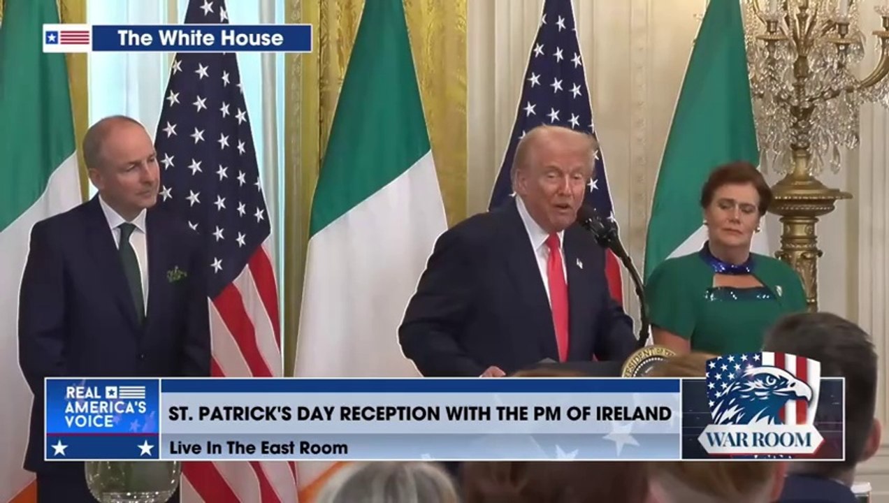 WarRoom Battleground EP 723- Trump Meets With Taoiseach Micheál Martin; Fight For Wyoming GOP