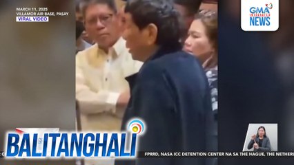 Kampo ni FPRRD at CIDG Chief Nicolas Torre III, nagkasagutan bago naisakay sa eroplano ang dating Pangulo | Balitanghali