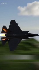 The fighter jets dropped the tank during the flights