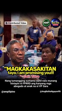 MAGKAKASAKITAN TAYO, I AM PROMISING YOU!” - Gen. Torre kay FPRRD