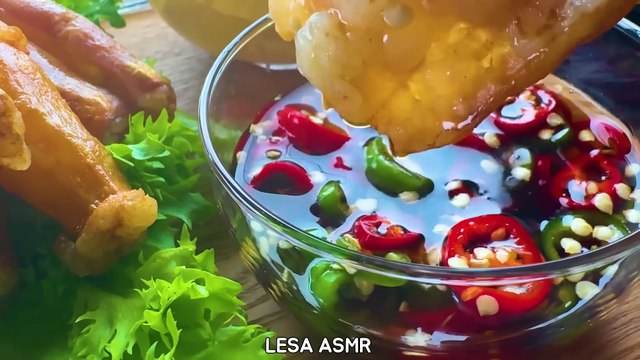 ASMR DAECHANG BEEF LARGE INTESTINES, KIELBASA SAUSAGE CHEESE SAUCE 대창 EATING SOUNDS MUKBANG 먹방 咀嚼音