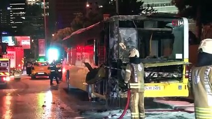 İmamoğlu Türkiye turunda gezerken bir otobüs daha yandı