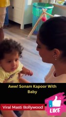 Sonam Kapoor Son Vayu Face Revealed! Viral Masti Bollywood