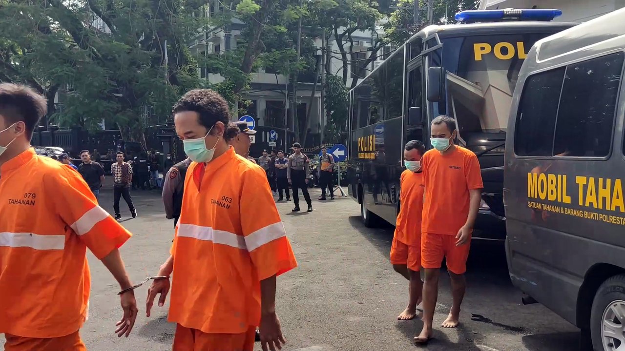 POLRES KOTA MALANG MENANGKAP PELAKU KEJAHATAN DI OPERASI PEKAT SEMERU 2025