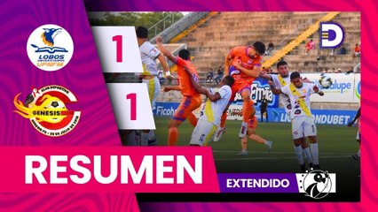 Lobos UPNFM 1 - 1 Génesis | Jornada 11 | Liga Nacional - Clausura 2024 - 2025