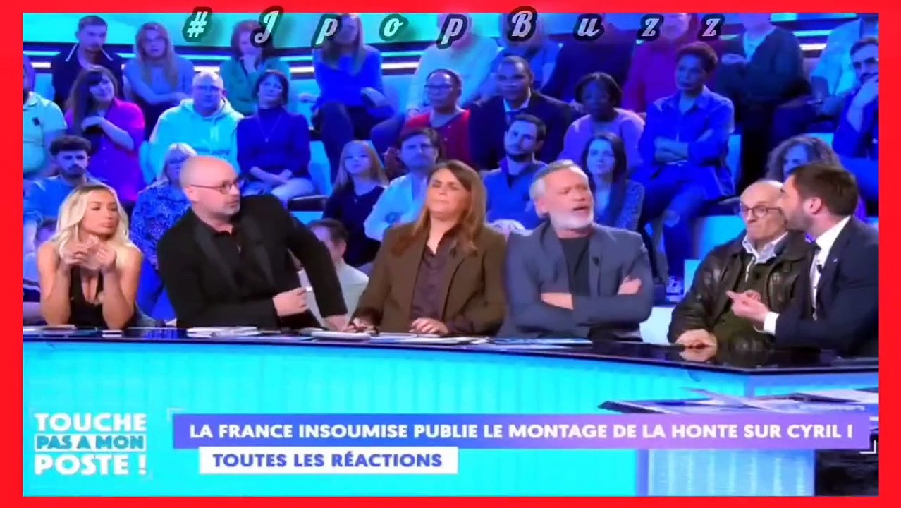 Incident : Remis en place par Julien Odoul, à propos de l'affiche de LFI contre Cyril Hanouna, l'ex LFI Thomas Guénolé quitte le plateau de TPMP à court d'arguments, "ne supportant pas des leçons d'antisémitisme du RN"