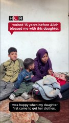 For 15 years, this mother prayed for a child a precious gift from Allah.